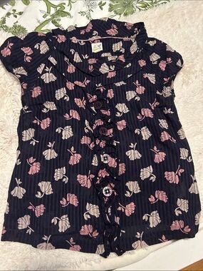 Anthropologie Edme & Esyllte Ginko Blouse 4